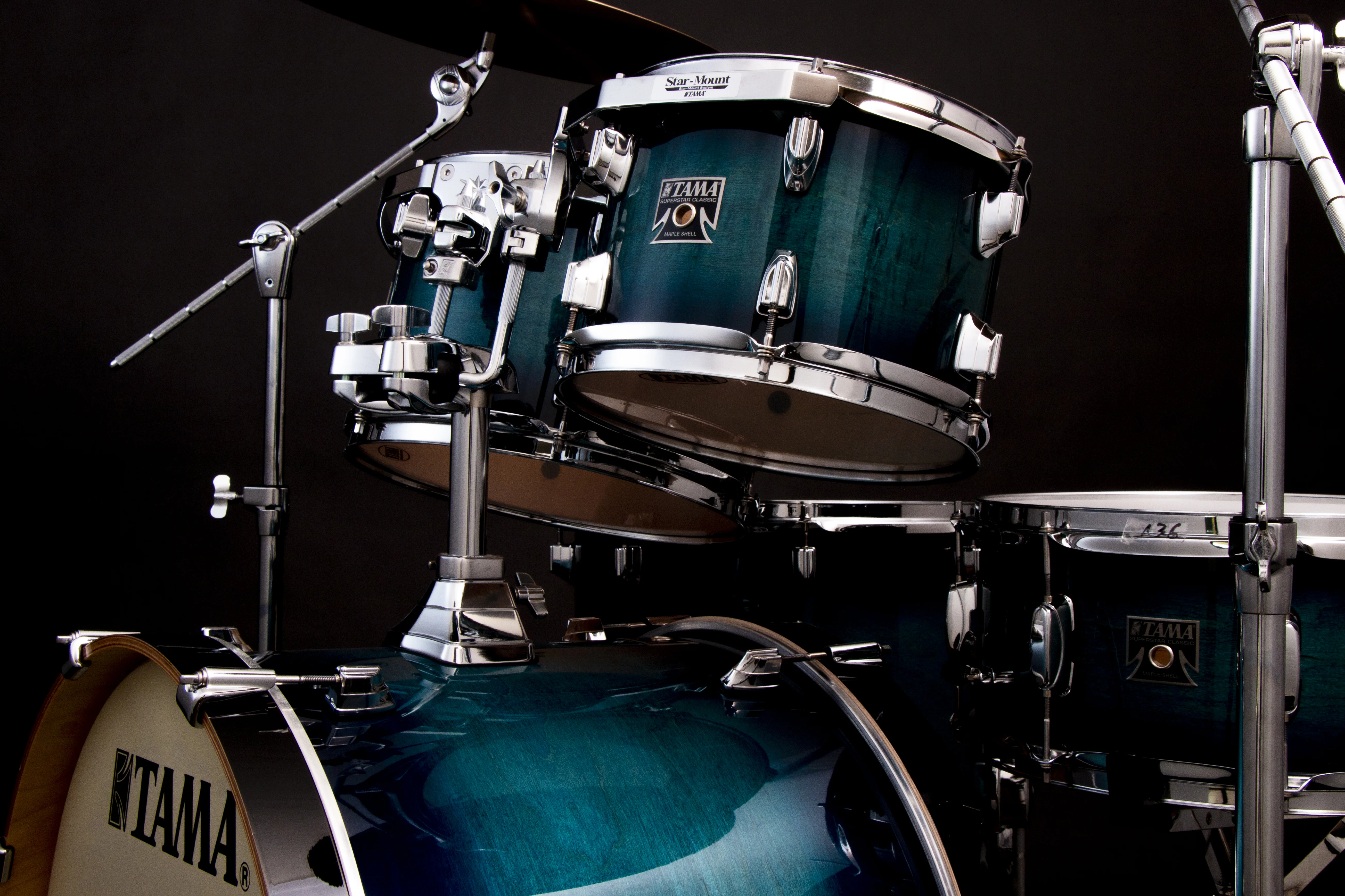 Superstar Classic Shell Kit 5 teilig - Blue Lacquer Burst